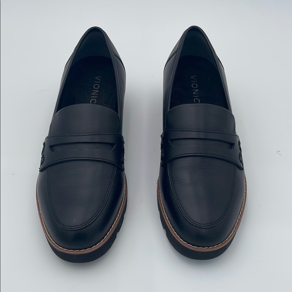 Vionic Black Loafers